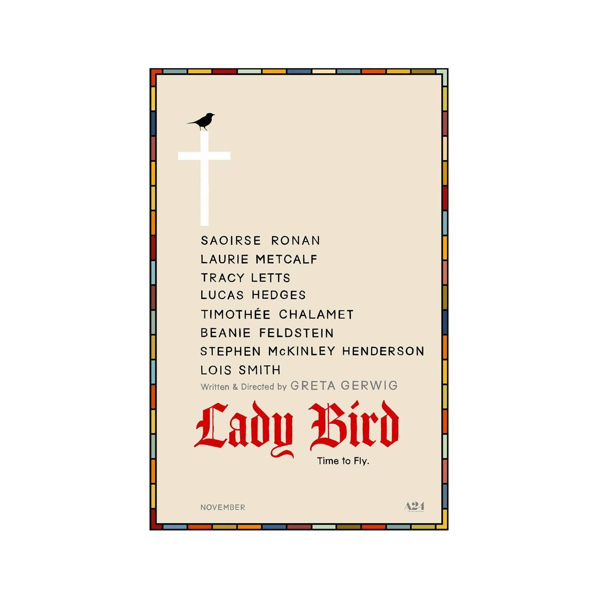 Lady Bird 2017 Movie Ver. 2 - Poster | Canvas Wall Art Print