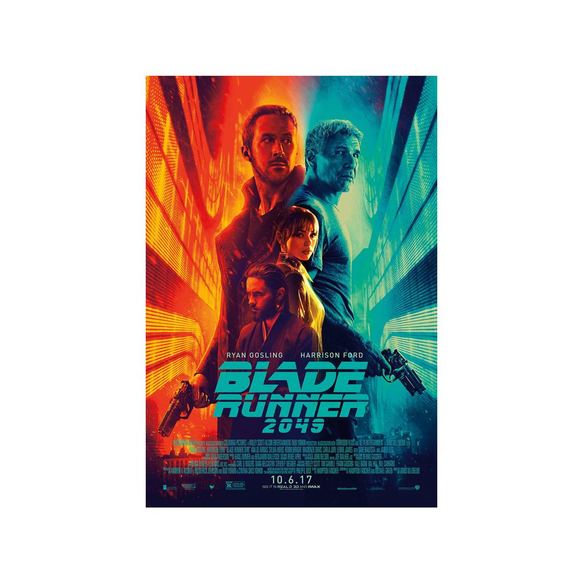 Blade Runner 2049 2017 Movie Ver. 1 - Poster | Canvas Wall Art Print