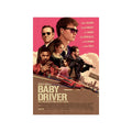 Baby Driver 2017 Movie Ver. 1 - Poster | Canvas Wall Art Print