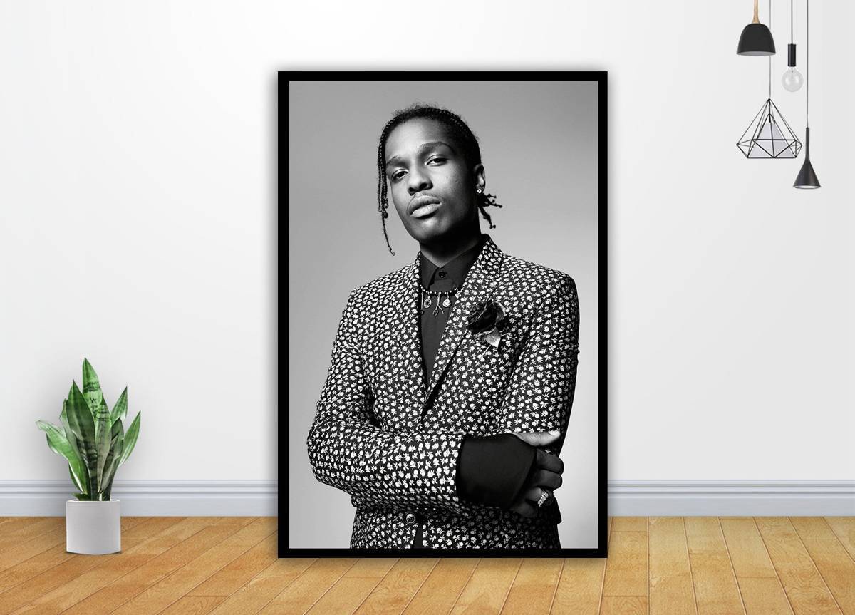 Asap Rocky Art - Poster | Canvas Wall Art Print