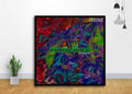 Brockhampton Iridescence Music Album Cover Art - Poster | Canvas Wall Art Print
