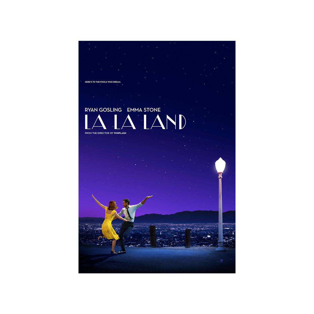 La La Land 2016 Movie Ver. 1 - Poster | Canvas Wall Art Print