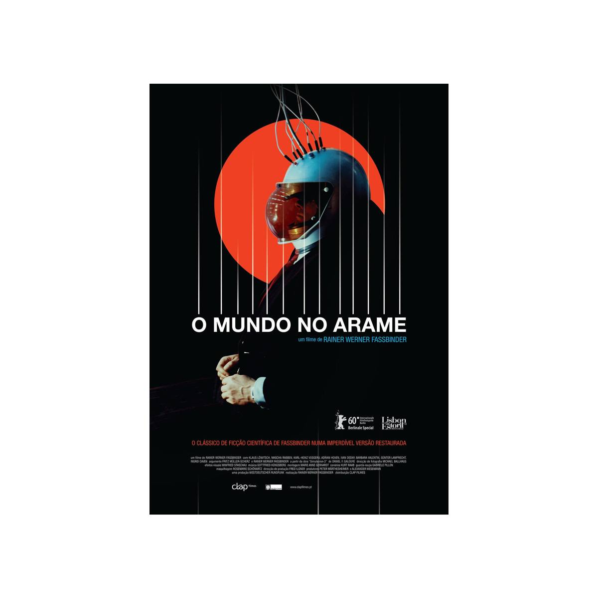 World On A Wire (Welt Am Draht) 1973 Movie Ver. 1 (Portuguese) - Poster | Canvas Wall Art Print
