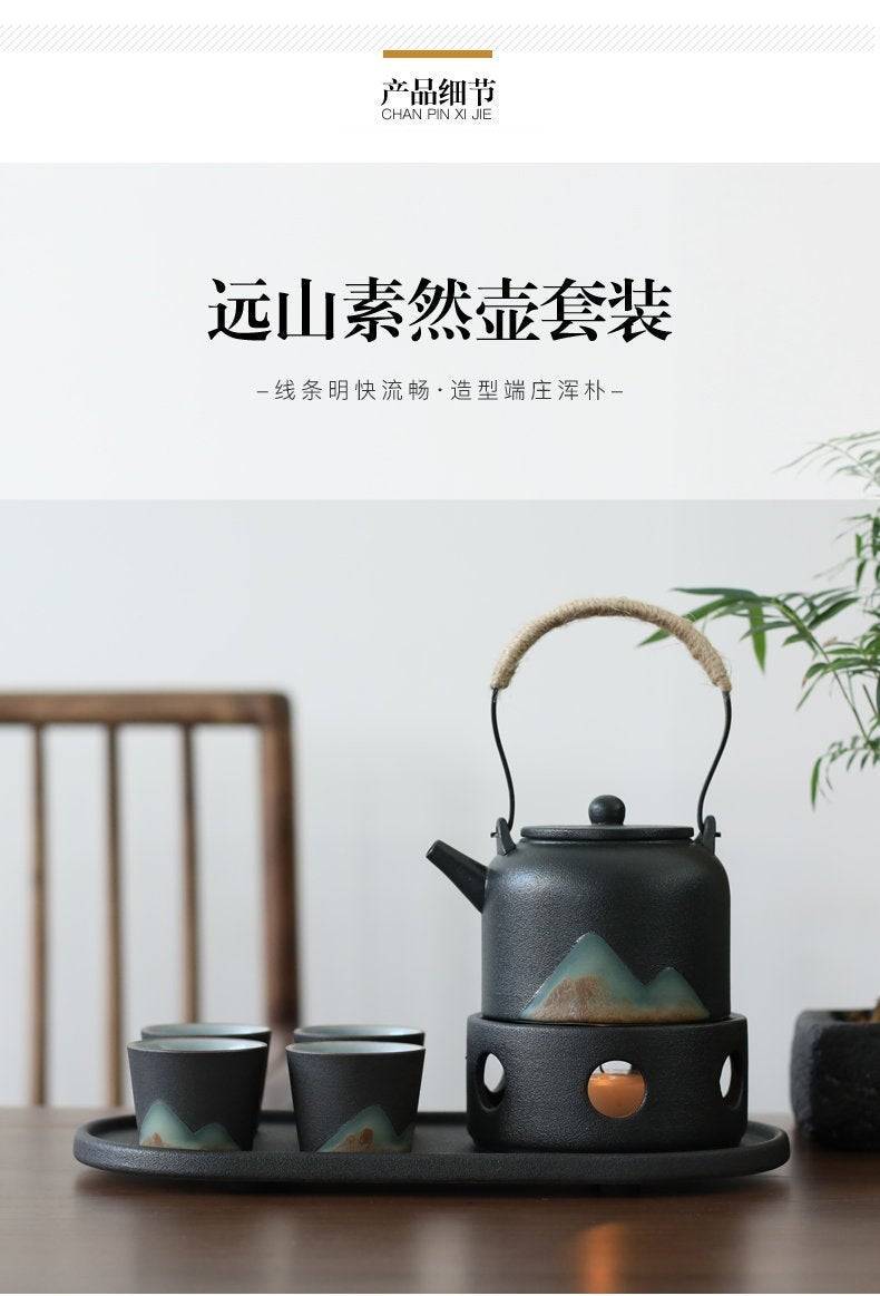 Japanese Kung Fu Tea Set Small Teapot - Poster | Canvas Wall Art Print