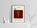 Jordan Peele'S Us Mid-Century Modern Inspired Print - Poster | Canvas Wall Art Print