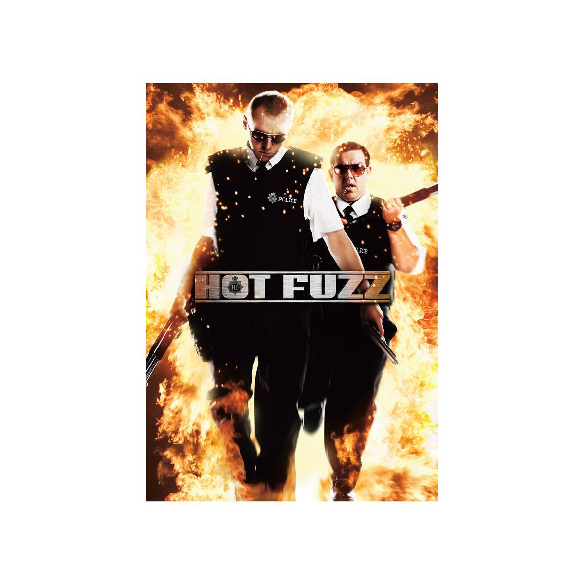 Hot Fuzz 2007 Movie Ver. 1 - Poster | Canvas Wall Art Print