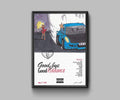 Good Bye &amp;Amp; Good Riddance By Juice Wrld In White - Poster | Canvas Wall Art Print
