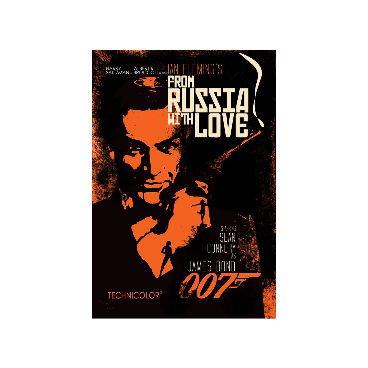 From Russia With Love 1963 Movie Ver. 1 - Poster | Canvas Wall Art Print