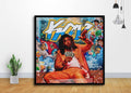 J. Cole Kod Music Album Cover Art - Poster | Canvas Wall Art Print