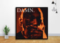 Kendrick Lamar Damn Music Album Cover Art - Poster | Canvas Wall Art Print