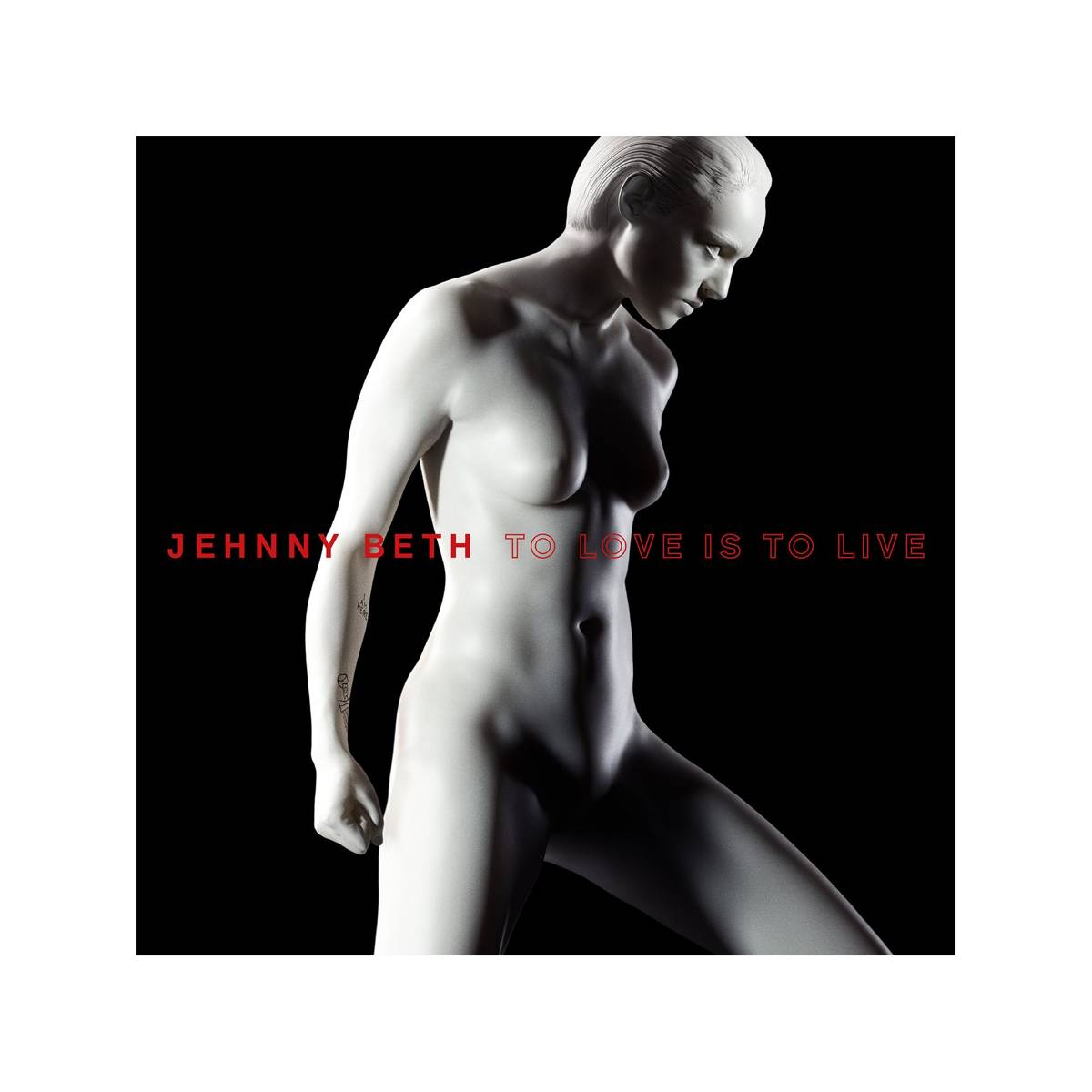 Jehnny Beth, To Love Is To Live 2020 Album Art - Poster | Canvas Wall Art Print