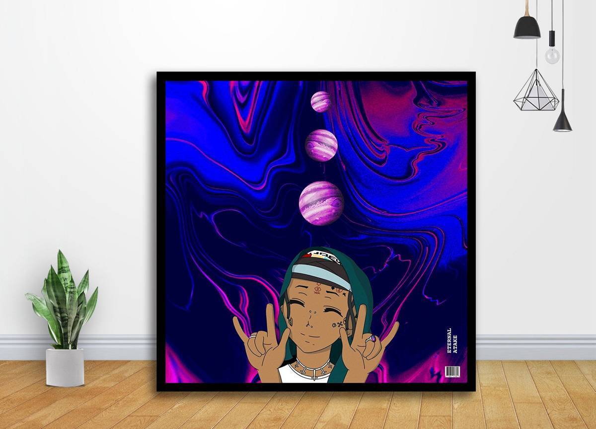 Lil Uzi Vert - Eternal Atake Music Album Cover Art - Poster | Canvas Wall Art Print