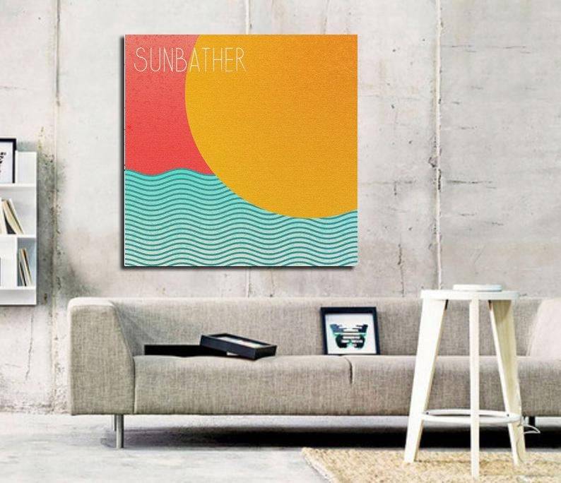 Deafheaven Sunbather Album Art Print - Poster | Canvas Wall Art Print