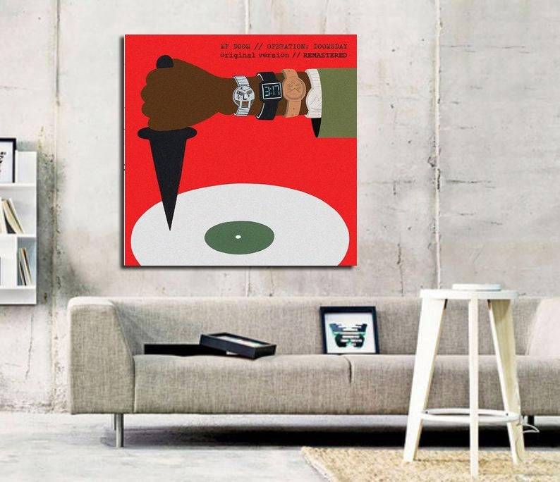 Mf Doom Operation Doomsday Album Art Print - Poster | Canvas Wall Art Print