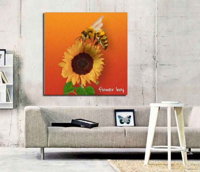 Tyler, The Creator Flower Boy Album Art Print - Poster | Canvas Wall Art Print