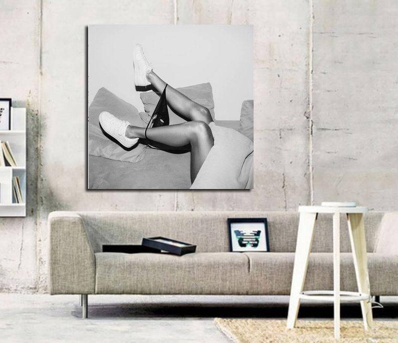 Woman Underwear Art Print - Poster | Canvas Wall Art Print