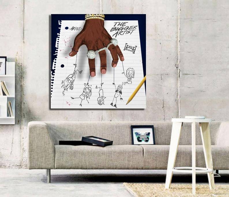 A Boogie Wit Da Hoodie Album Art Print - Poster | Canvas Wall Art Print