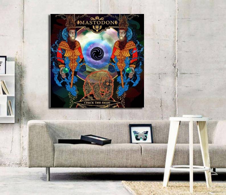 Mastodon Crack The Skye Album Art Print - Poster | Canvas Wall Art Print
