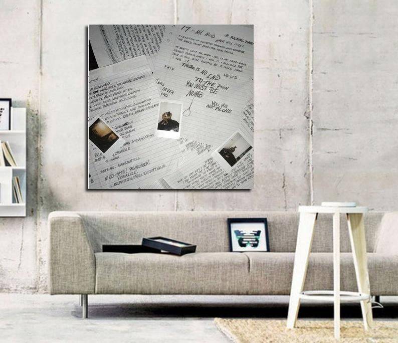 Xxxtentacion 17 Album Art Print - Poster | Canvas Wall Art Print