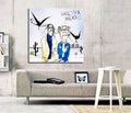 Quavo &amp;Amp; Travis Scott Huncho Jack Album Art Print - Poster | Canvas Wall Art Print