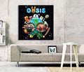 Oasis Bad Bunny J Balvin Album Art Print - Poster | Canvas Wall Art Print