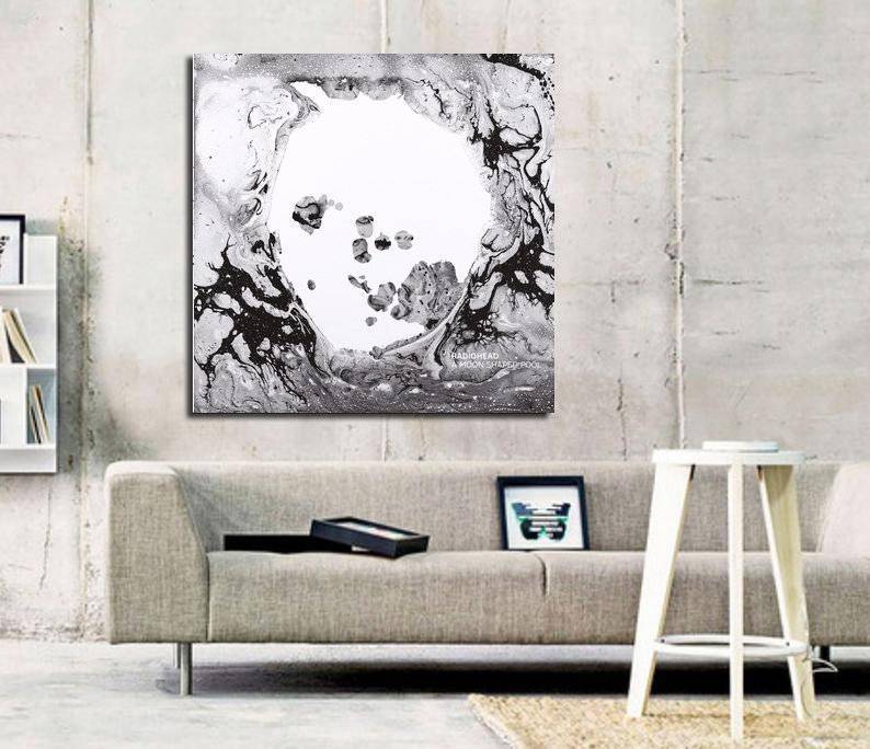 Radiohead A Moon Shaped Pool Album Art Print - Poster | Canvas Wall Art Print