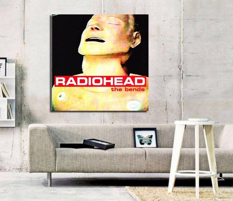 Radiohead The Bends Album Art Print - Poster | Canvas Wall Art Print