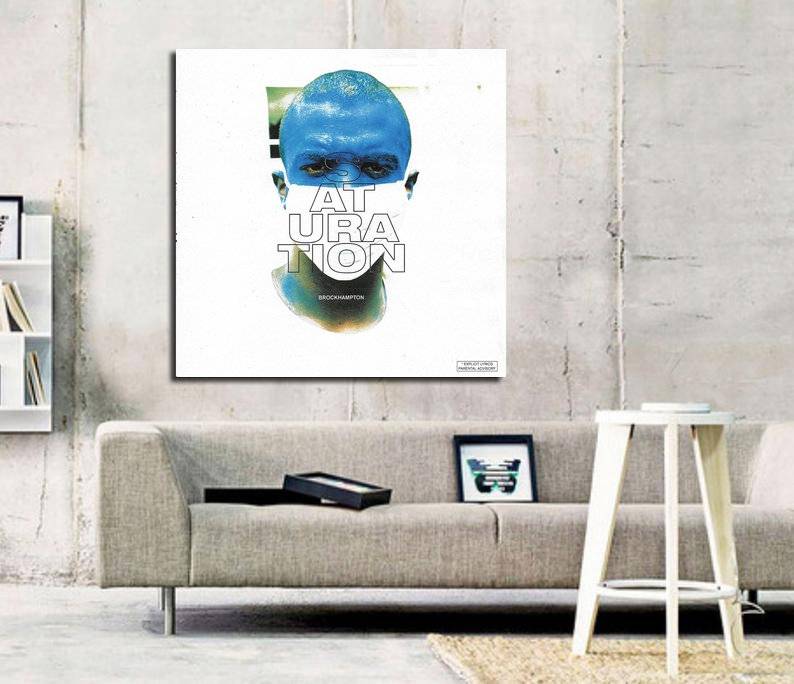 Brockhampton Band Saturation Album Art Print - Poster | Canvas Wall Art Print