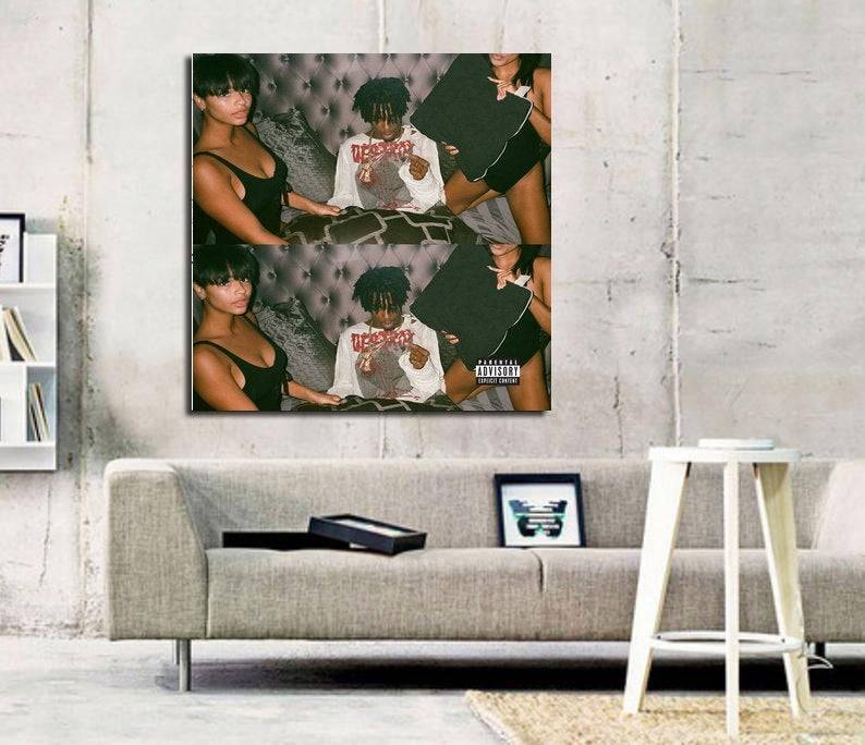 Playboi Carti Album Art Print - Poster | Canvas Wall Art Print