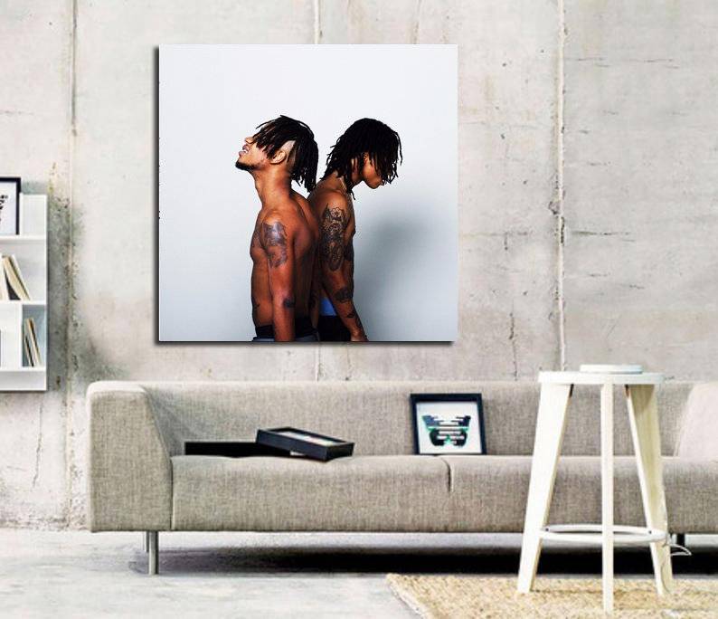 Rae Sremmurd Rapper Artist Album Art Print - Poster | Canvas Wall Art Print
