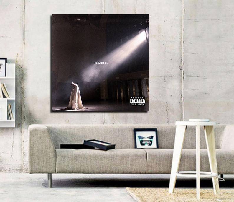 Kendrick Lamar Humble Album Art Print - Poster | Canvas Wall Art Print