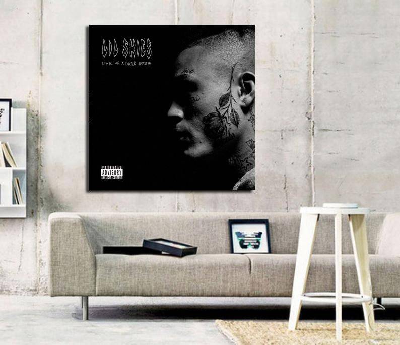 Lil Skies Life Of A Dark Rose Album Art Print - Poster | Canvas Wall Art Print
