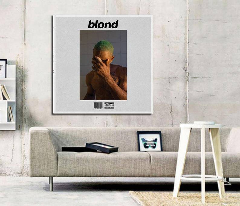 Frank Ocean Blonde Album Art Print - Poster | Canvas Wall Art Print