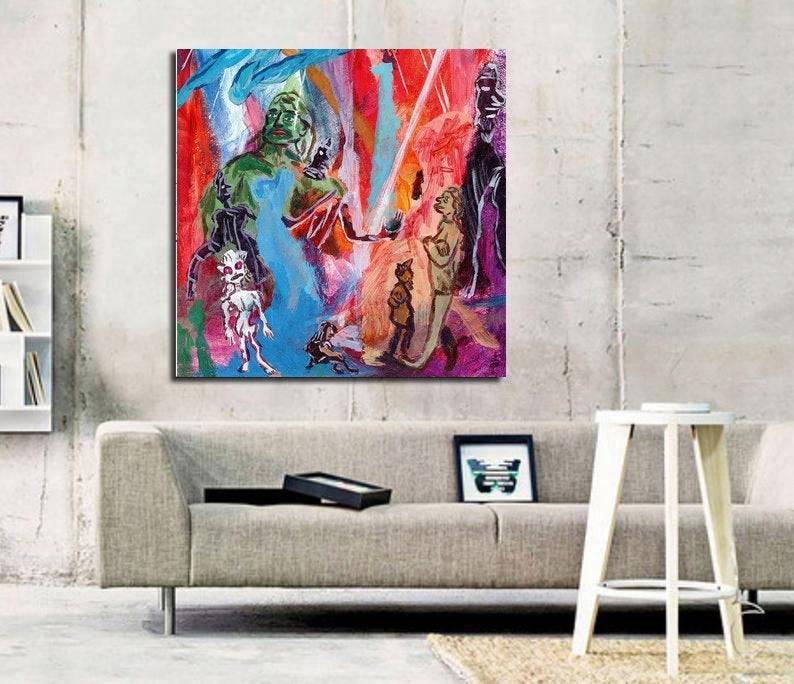 Goat Girl Album Art Print - Poster | Canvas Wall Art Print