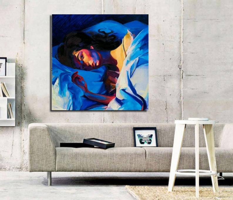 Lorde Melodrama Album Art Print - Poster | Canvas Wall Art Print