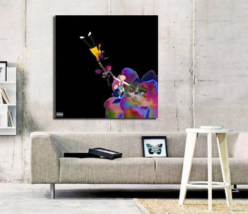 Lil Uzi Vert The Perfect Luv Album Art Print - Poster | Canvas Wall Art Print