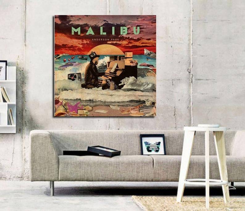 Anderson Paak Malibu Album Art Print - Poster | Canvas Wall Art Print