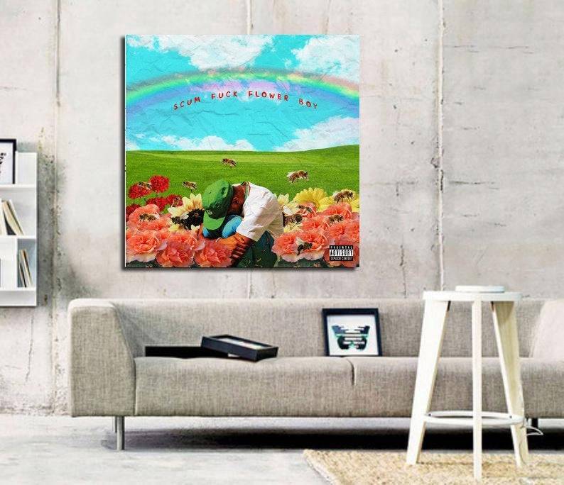 Tyler, The Creator Flower Boy Album Art Print - Poster | Canvas Wall Art Print