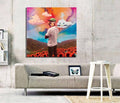 Kids See Ghosts Tyler, The Creator Album Art Print - Poster | Canvas Wall Art Print