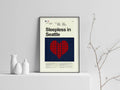 Sleepless In Seattle Mid-Century Modern Inspired Print - Poster | Canvas Wall Art Print