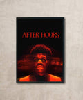The Weeknd After Hours - Poster | Canvas Wall Art Print