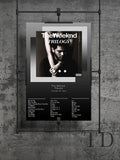 The Weeknd Trilogy Custom Wall Art The Weeknd Custom The Weeknd Art, Trilogy - Poster | Canvas Wall Art Print