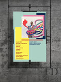 Kanye West 808S And Heartbreak Album, Kanye West, Kanye West Art Home Decor - Poster | Canvas Wall Art Print