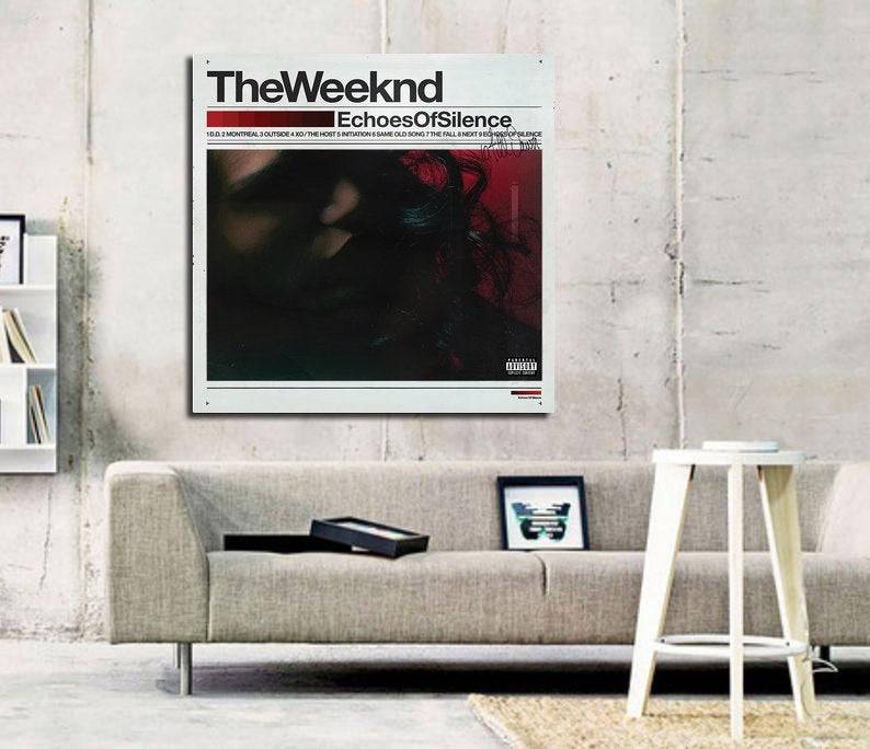 The Weeknd Hot Album Echoes Of Silence Music Album Art Print - Poster | Canvas Wall Art Print