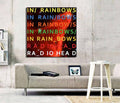 Radiohead In Rainbows Music Album Art Print - Poster | Canvas Wall Art Print