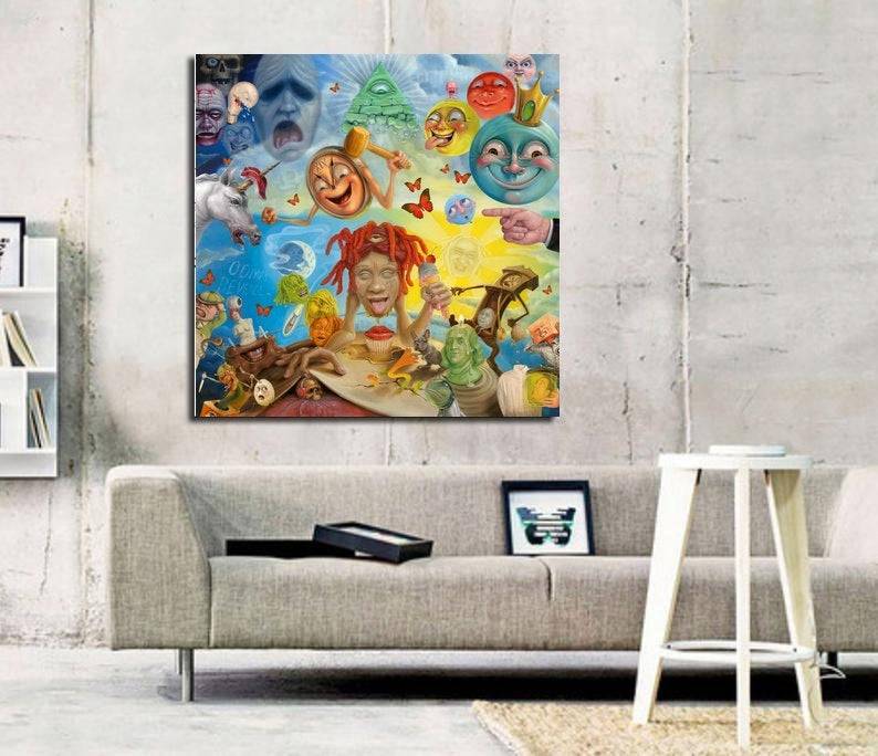 Trippie Redd Life'S A Trip Music Album Art Print - Poster | Canvas Wall Art Print