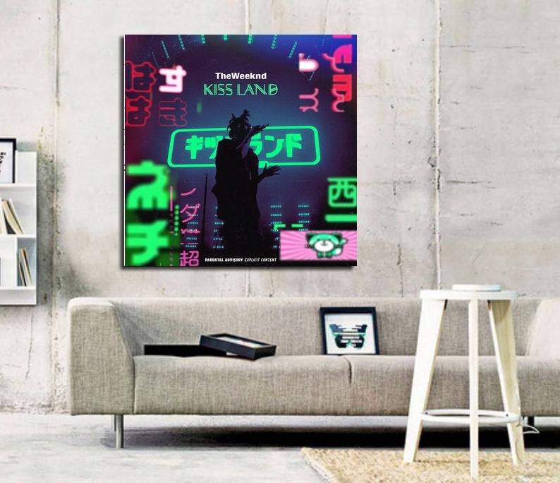 The Weeknd Music Album Art Print - Poster | Canvas Wall Art Print