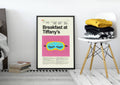 Breakfast At Tiffany'S Mid-Century Modern Inspired Print - Poster | Canvas Wall Art Print