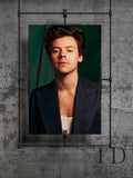 Harry Styles Music Star Wall Art, Home Decor Harry Styles Wall Picture - Poster | Canvas Wall Art Print