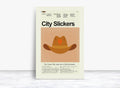 City Slickers Mid-Century Modern Inspired Print - Poster | Canvas Wall Art Print